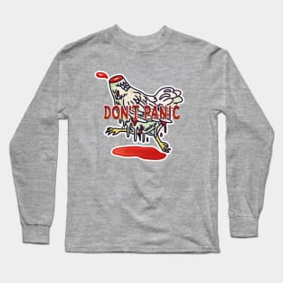 Chicken with Its Head Cut Off Long Sleeve T-Shirt